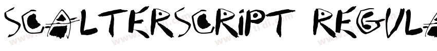 ScalterScript Regula字体转换